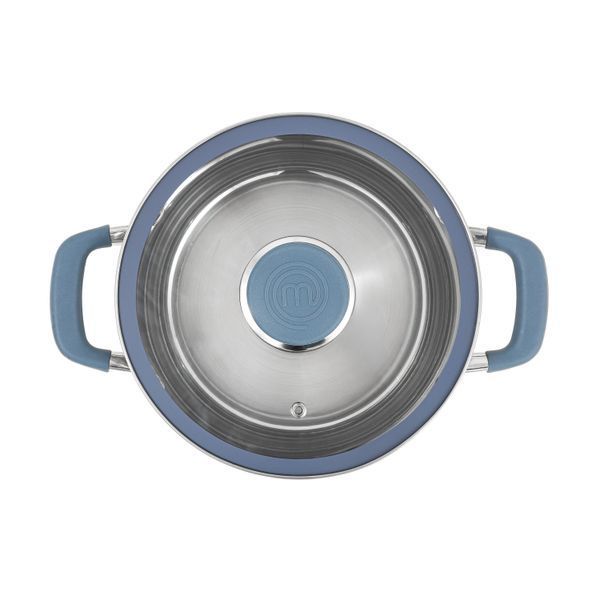 Набор из 3 кастрюль Master Chef Krauff 3,7л, 2,7л и 2л со стеклянными крышками + ПОДАРКИ 66-444-523 фото