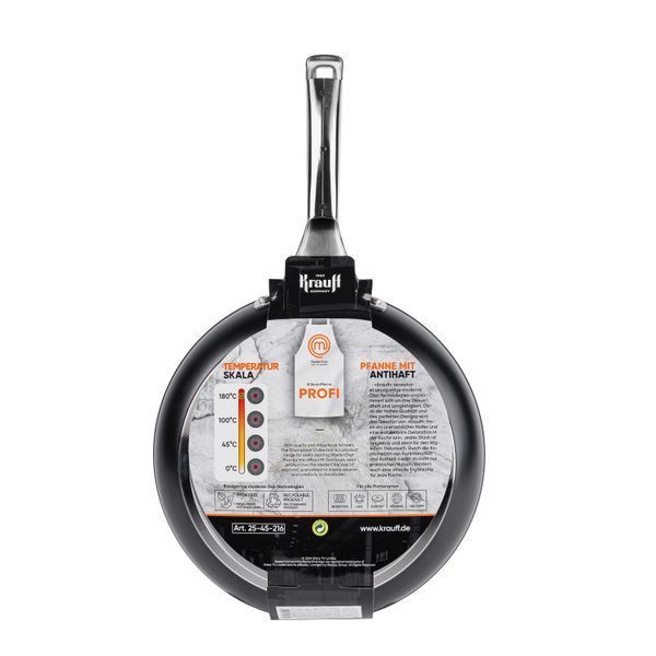 Набір з двох сковорід WOK Master Chef 28см та універсальної кришки Krauff + ПОДАРУНКИ 66-444-550 фото
