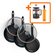 Набор сковород Smart Fry 26см, 28см и блинной сковороды 24см с крышками 26см и 28см Krauff 66-444-671 фото 1