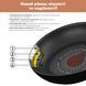 Набір сковорід Smart Fry 26см, 28см та млинцевої сковороди 24см з кришками 26см і 28см Krauff + ПОДАРУНКИ 66-444-671 фото 4