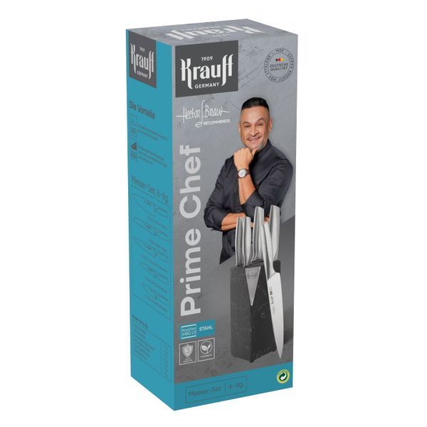 Набір ножів на підставці Prime Chef Krauff 66-444-410 фото
