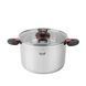 Кастрюля Prime Chef Krauff 4,7л со стеклянной крышкой 24см 66-444-416 фото 3